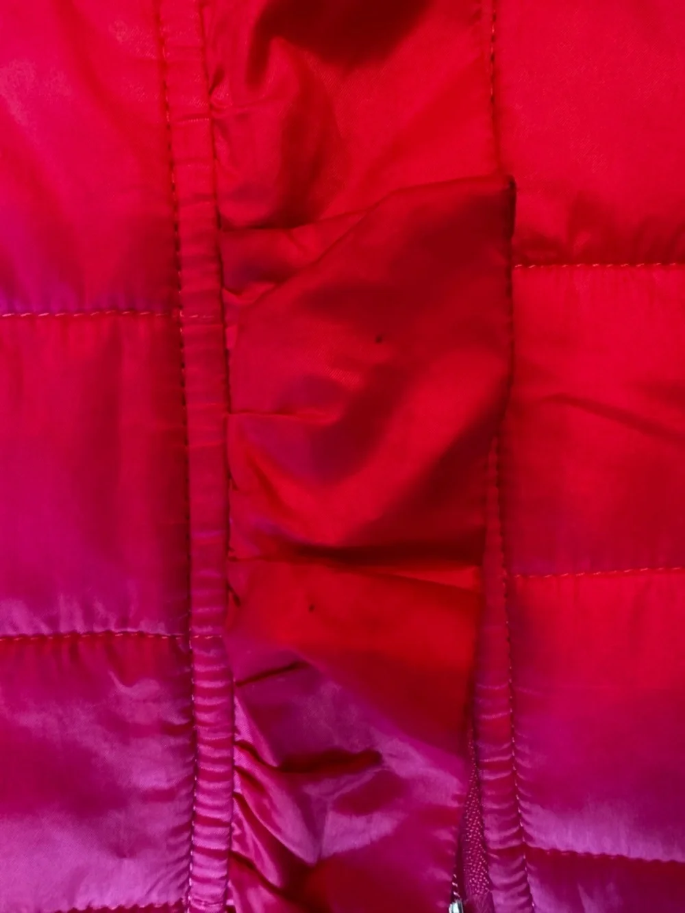 VGUC Lilly Pulitzer Hot Pink Quilted Vest size XS 2/3